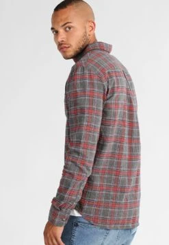 Pier One Shirt - Grey/Coral -Fashion Clothing Store 62192d2e542d4a69a08273483006118b