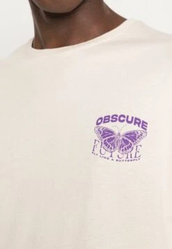 YOURTURN Nostalgia Future Tee Unisex - Print T-Shirt - Grey -Fashion Clothing Store 64b06cd9a0ce4f1193c7a3db48be52e8