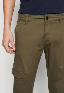 Indicode Jeans Javier - Cargo Trousers - Army -Fashion Clothing Store 6889b82e15ad44f1ae49e48d32e6475e