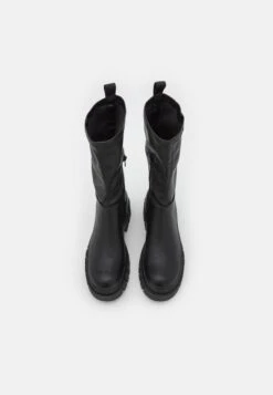 ONLY Shoes Onlbaiza Mid Sock Boot - Platform Boots - Black -Fashion Clothing Store 6af16a19343942f5ab021bce216d044d