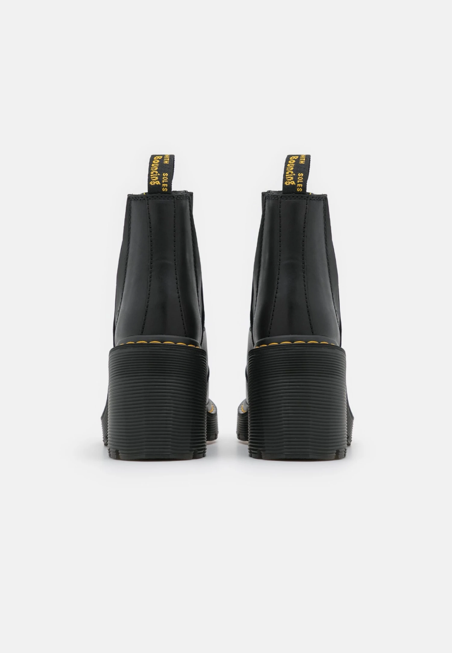 Dr. Martens Spence - Platform Ankle Boots - Black Sendal 4 Dr. Martens Spence - Platform Ankle Boots - Black Sendal - Image 4