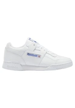 Reebok Classic Workout Plus - Trainers - Ftwr White/Ftwr White/Classic Cobalt -Fashion Clothing Store 6c75c0ed13c542c3ad980c35a433f31d