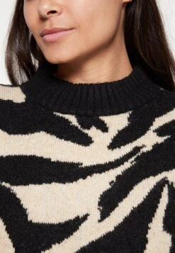 Monki Jumper - Black Dark/Beige -Fashion Clothing Store 6d5ed220dfa34b03be9b769798407028
