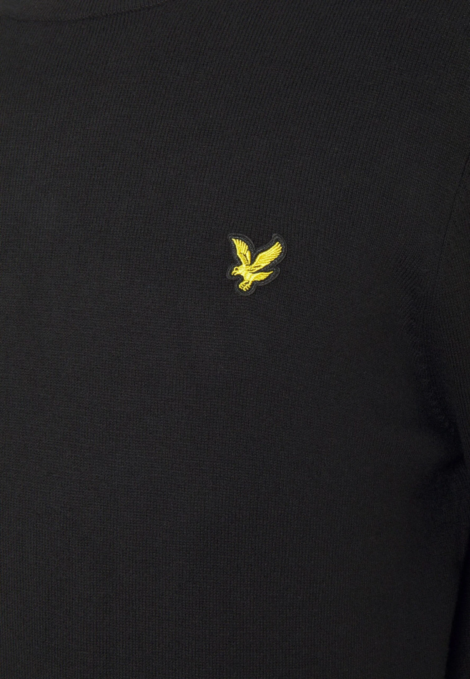 Lyle & Scott Crew Neck Jumper - Jumper - Jet Black 7 Lyle & Scott Crew Neck Jumper - Jumper - Jet Black - Image 7