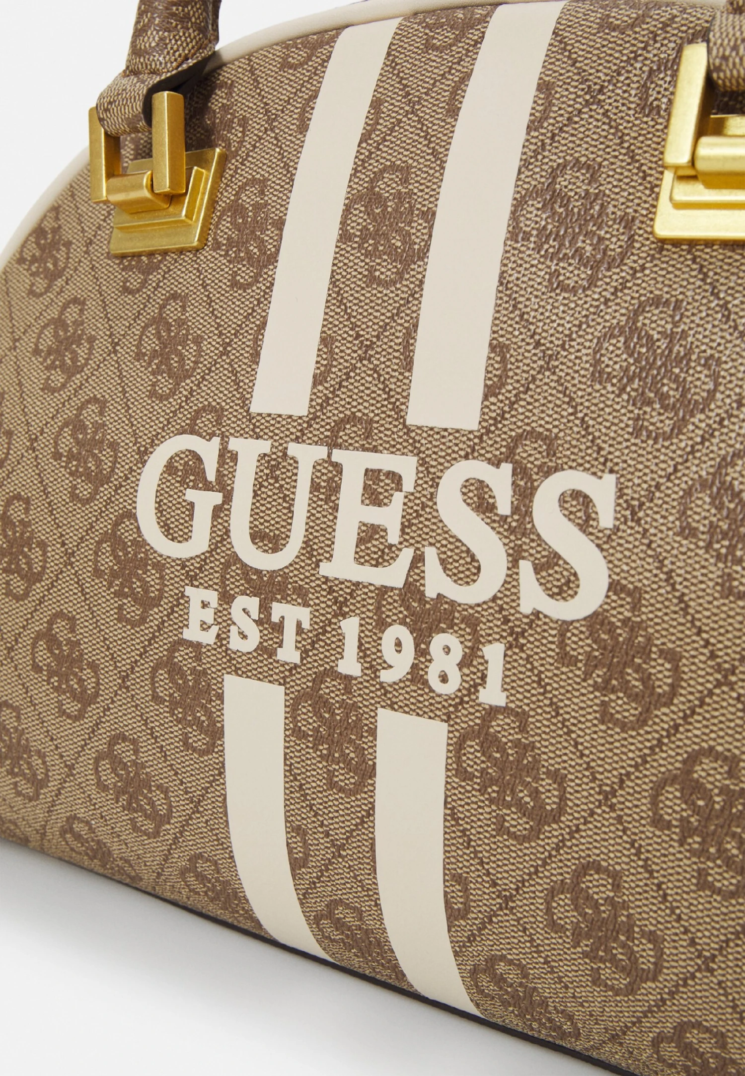 Guess Mildred Bowler - Handbag - Latte Logo 5 Guess Mildred Bowler - Handbag - Latte Logo - Image 5