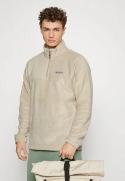 Columbia Steens Mountain™ Half Zip - Fleece Jumper - Ancient Fossil -Fashion Clothing Store 72a1b78344c64db6a61a7fa5b6756839