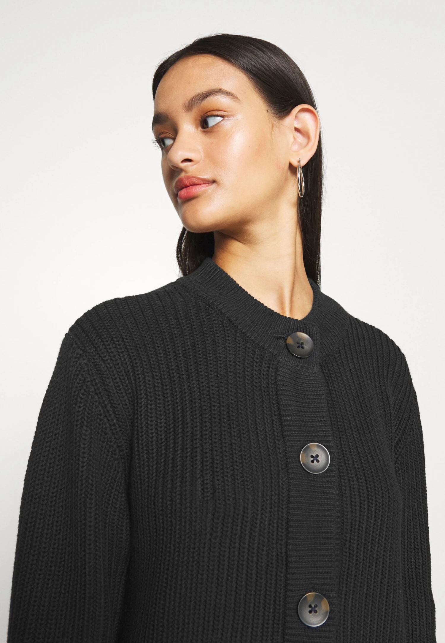 Minimum Affie - Cardigan - Black 4 Minimum Affie - Cardigan - Black - Image 4