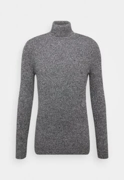 Pier One Muscle Fit Turtle - Jumper - Mottled Grey -Fashion Clothing Store 788d9d9a00b14ae9bdb868be9d8f970c
