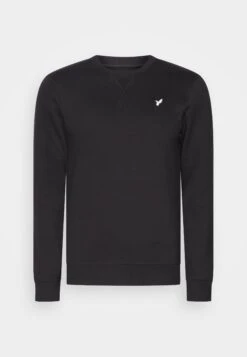 Pier One Sweatshirt - Black/Mottled Grey -Fashion Clothing Store 7954a7df4b094e52bda097136e48cead