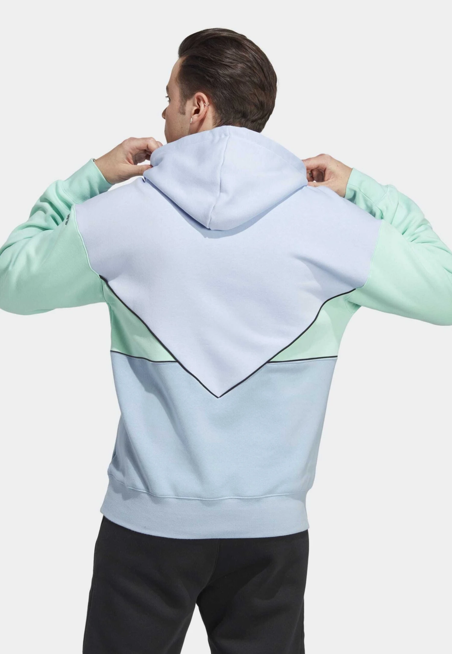 Adidas Originals Hoodie - Blue Dawn Ambient SkyEasy Green 2 Adidas Originals Hoodie - Blue Dawn Ambient SkyEasy Green - Image 2