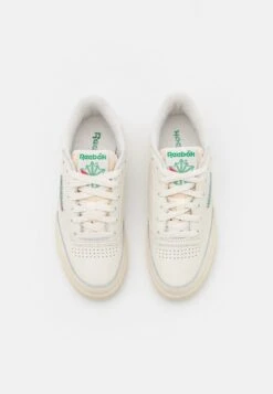 Reebok Classic Club C 85 Vintage - Trainers - Chalk/Alabaster/Glen Green -Fashion Clothing Store 813d8eb28ebc409cad601f0d5f5fcff2