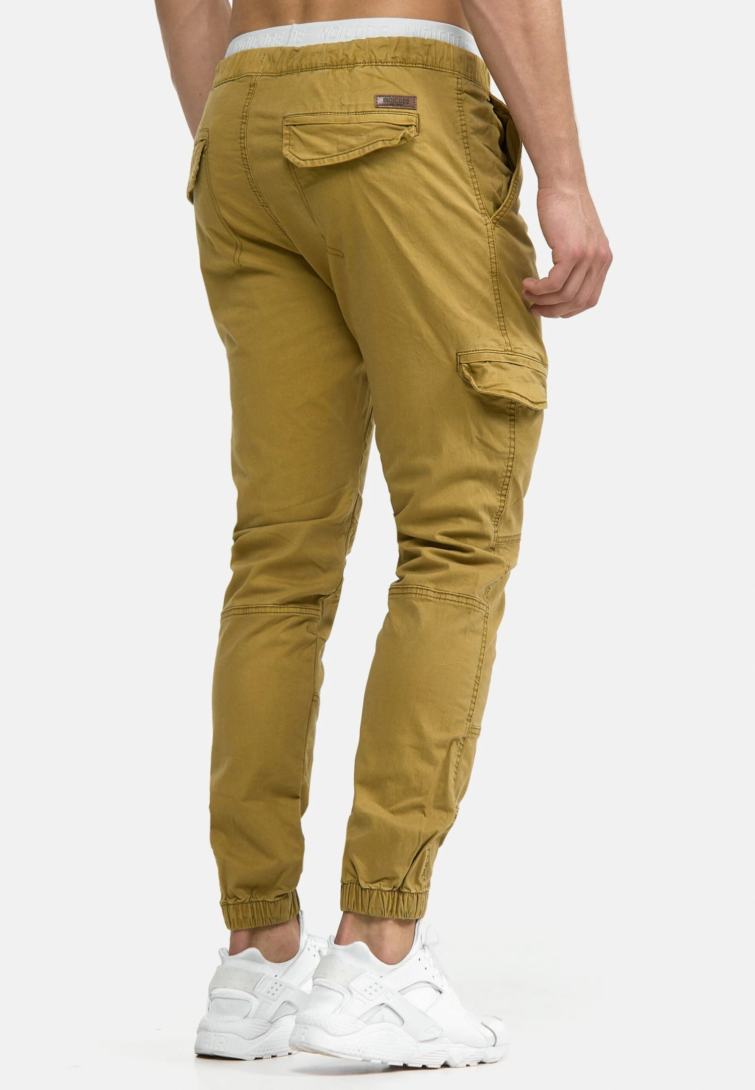 Indicode Jeans Levi - Cargo Trousers - Amber 3 Indicode Jeans Levi - Cargo Trousers - Amber - Image 3