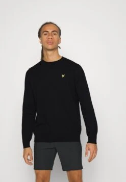 Lyle & Scott Evolution Crew - Jumper - Jet Black