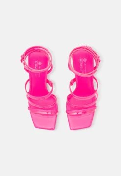 Call It Spring Vegan Laula - High Heeled Sandals - Bright Pink -Fashion Clothing Store 84554d8c6cf34f89a1bbf9d821e2f363