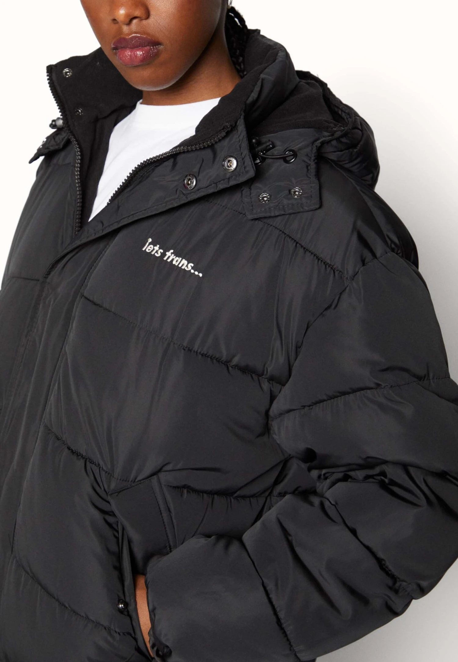 Iets Frans... Hooded Puffer Jacket - Winter Jacket 7 Iets Frans... Hooded Puffer Jacket - Winter Jacket - Image 7