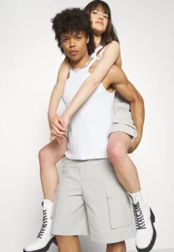 YOURTURN Unisex - Shorts - Light Grey -Fashion Clothing Store 85d9b741d2b249b68f2e49464d4e5111