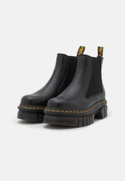 Dr. Martens Audrick Chelsea - Platform Ankle Boots - Black -Fashion Clothing Store 8bdeb00175ca4f75b595b0adf7583ee8