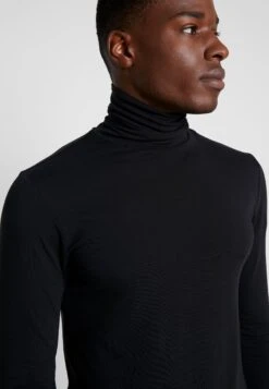 Pier One Long Sleeved Top - Black -Fashion Clothing Store 8cf9daefac384390b506ba14b3dd4899