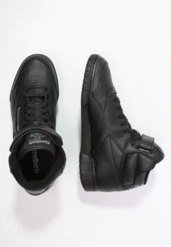 Reebok Classic Ex-O-Fit Leather Shoes - High-Top Trainers - Black 11 Reebok Classic Ex-O-Fit Leather Shoes - High-Top Trainers - Black -Fashion Clothing Store 8f990253c2f04a2399b9173418710bbd