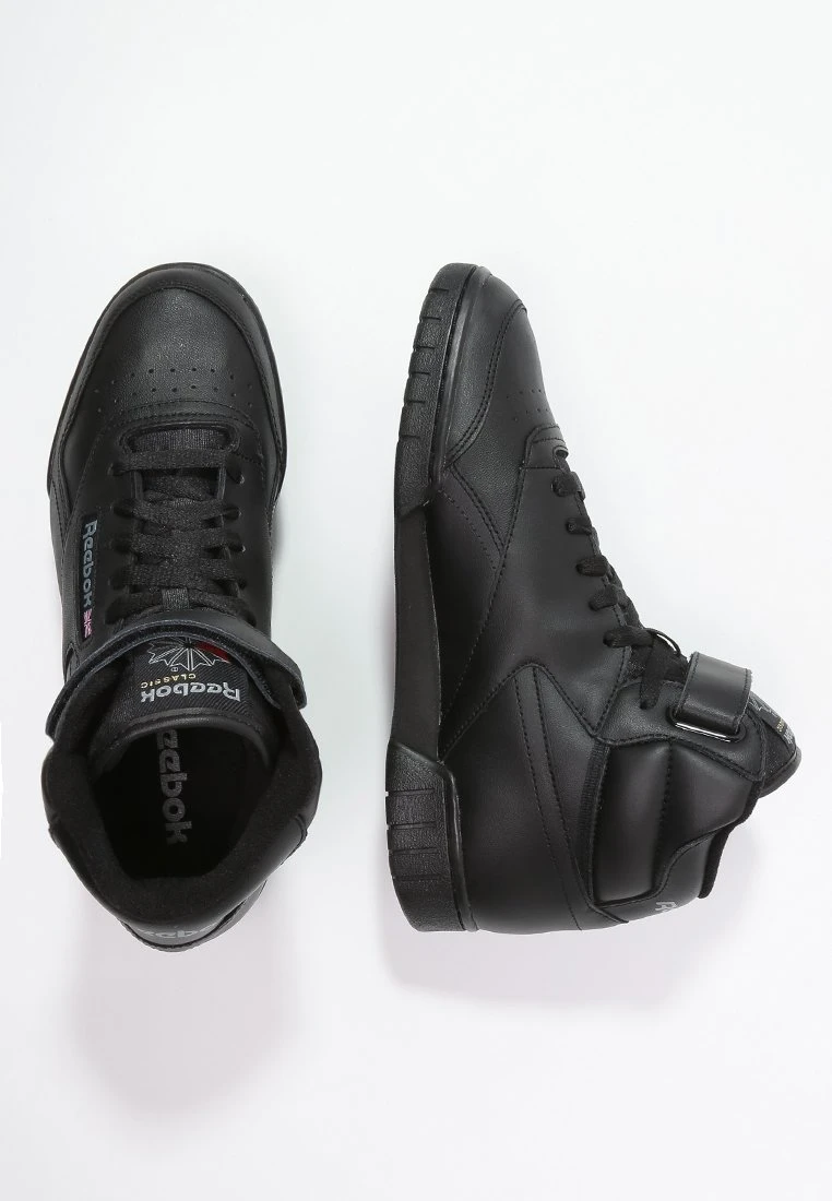 Reebok Classic Ex-O-Fit Leather Shoes - High-Top Trainers - Black 4 Reebok Classic Ex-O-Fit Leather Shoes - High-Top Trainers - Black - Image 4