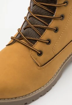 Pier One Lace-Up Ankle Boots - Camel -Fashion Clothing Store 95a2d9914735411f8f4d64bde59e7c2c