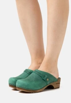 Sanita Ursana Open - Clogs - Dark Green
