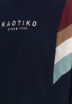 Kaotiko Crew Seattle Unisex - Sweatshirt - Navy/Dark Burgundy/Ivory -Fashion Clothing Store 98157f4454864c1abdca5def21c73e2c