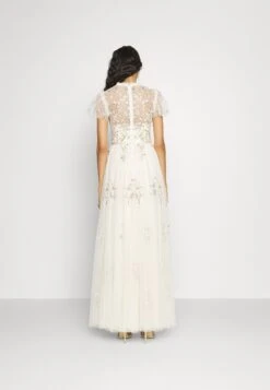 Needle & Thread Exclusive Petunia Cap Sleeve Gown - Occasion Wear - Cream -Fashion Clothing Store 9922a66ee664405f8ce5066a1ad06819