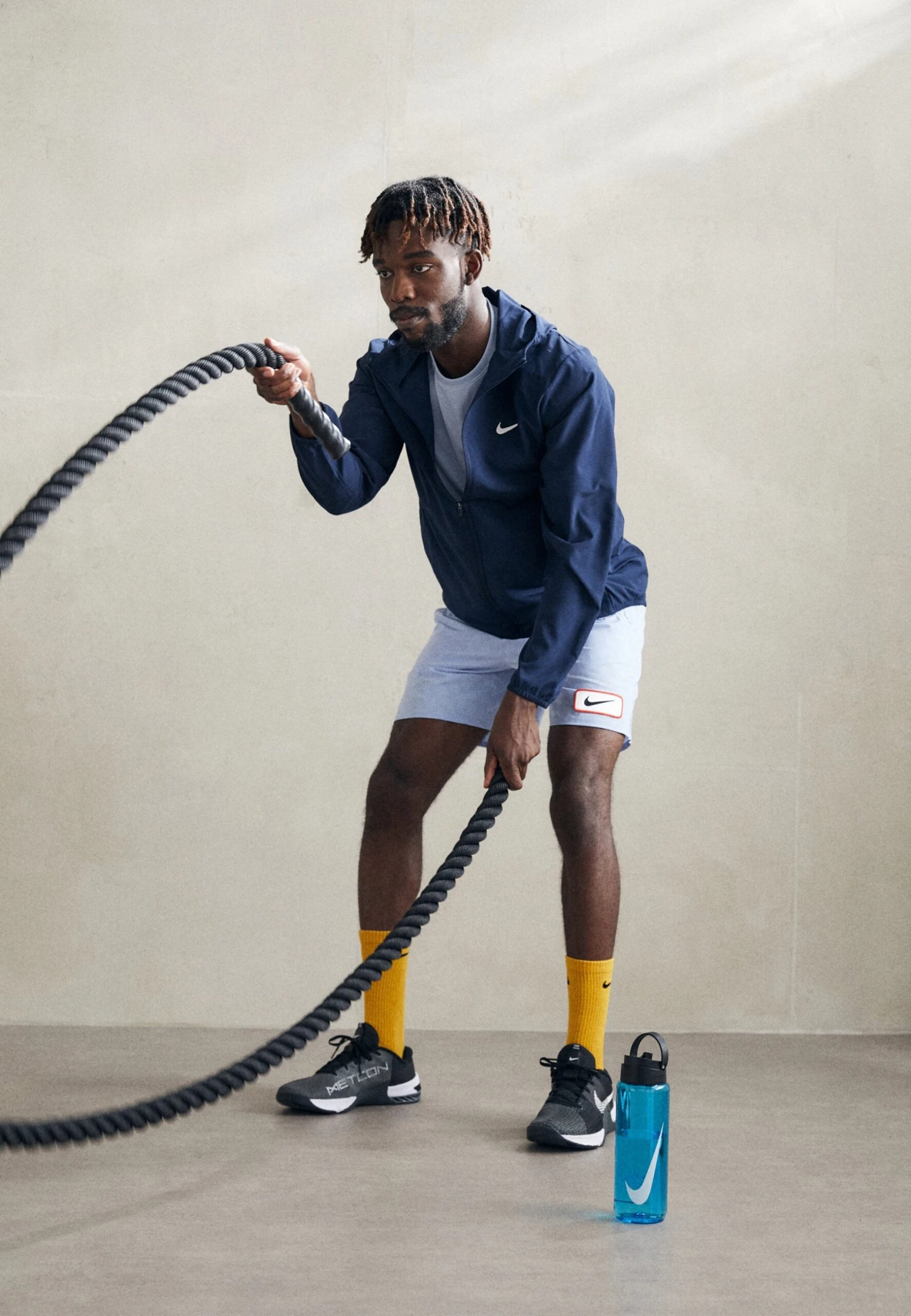 Nike Performance Training Jacket - Obsidian/Reflective Silver 2 Nike Performance Training Jacket - Obsidian/Reflective Silver - Image 2