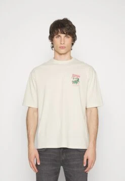 YOURTURN Crocodile Florida Graphic Tee Unisex- Print T-Shirt - Beige -Fashion Clothing Store 9ec5e68fe32d49e684b20f4423bf8c94