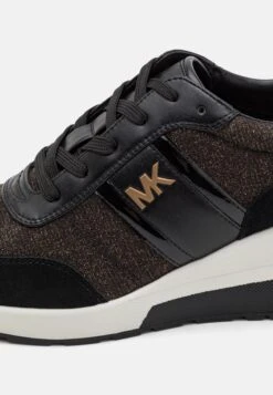 MICHAEL Michael Kors Mabel Trainer - Trainers - Black/Bronze -Fashion Clothing Store a10d5460018f41249a7dc646e1324d61