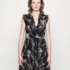 AllSaints Ari Mia Dress - Cocktail Dress / Party Dress - Black