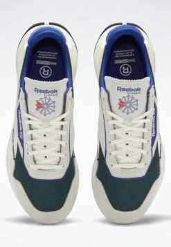 Reebok Classic Trainers - Chalk/Forest Green/Classic Cobalt -Fashion Clothing Store a2150767b9f6414ab7d3218d8af073fc