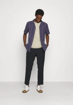 Pier One 5 Pack - Basic T-Shirt - White/Dark Grey/Black