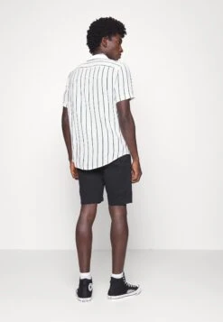 Pier One 2 Pack - Shirt - Black/White -Fashion Clothing Store a68cb2ff17104e928d6a0c4cb305d53e