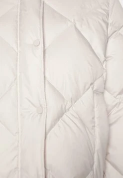 Marc O'Polo Diamond Quilting Detachable Hood Welt Poc - Down Jacket - Chalky Stone -Fashion Clothing Store a9414baffb324fb9a09d5d973370ee31