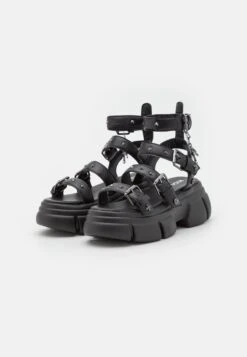 KOI FOOTWEAR Raining Vengeance Charm Platform - Platform Sandals -Fashion Clothing Store ada6bd48d92944c2a4d18b07819871d4