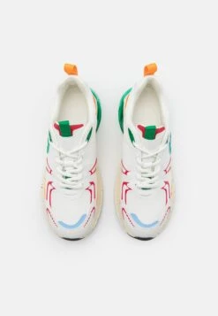 Tory Burch Good Luck Tech Trainer - Trainers - New Ivory/Green/Orange -Fashion Clothing Store aee2206afad04ba6ae93015167c39866