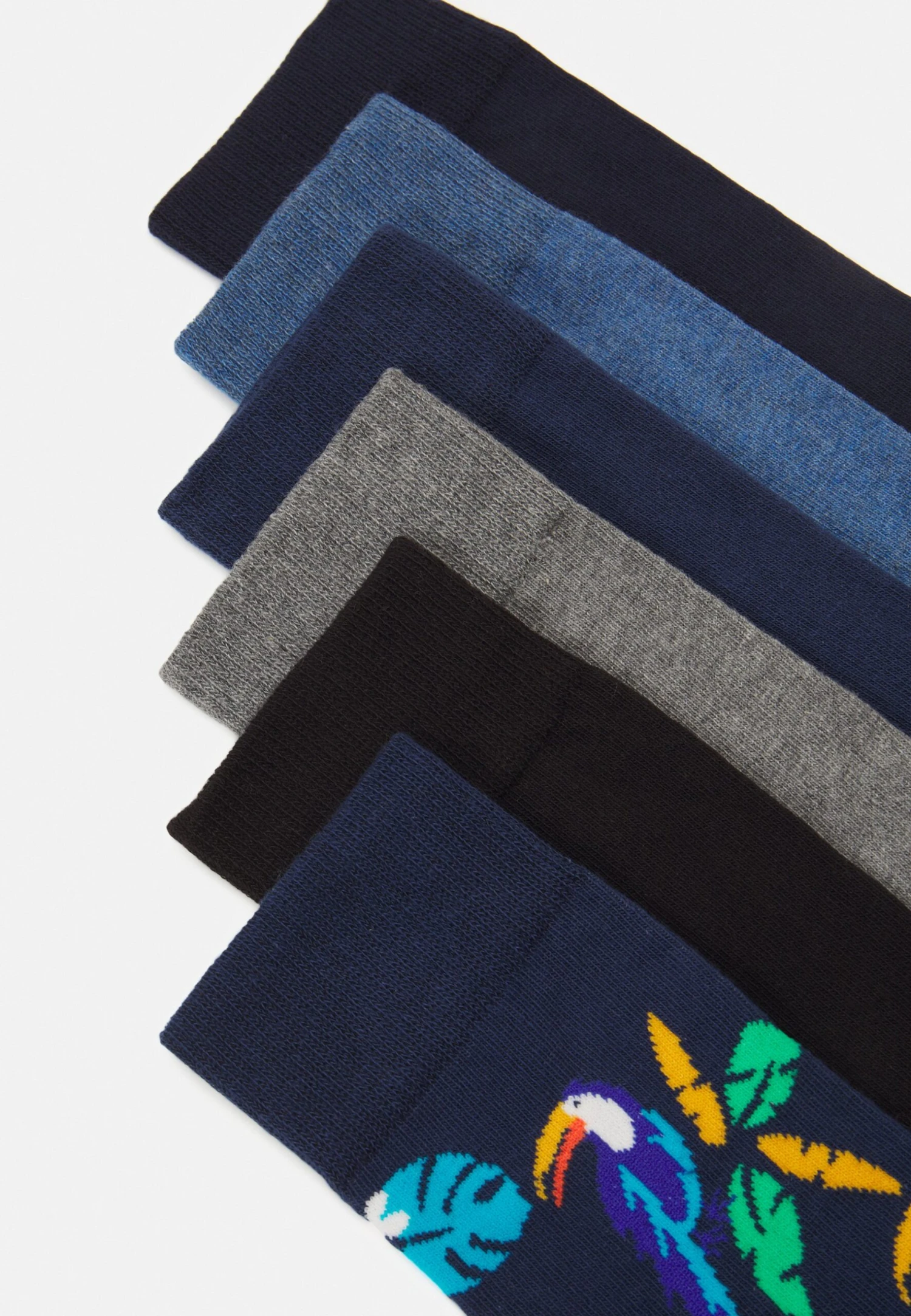 Pier One 12 Pack - Socks - Multi-Coloured 2 Pier One 12 Pack - Socks - Multi-Coloured - Image 2