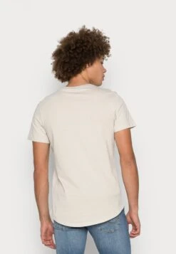 Jack & Jones Jjenoa Ss Crew Neck Noos - Basic T-Shirt - Moonbeam -Fashion Clothing Store afd11082de2b4b56bb90d16b15e6f1f0