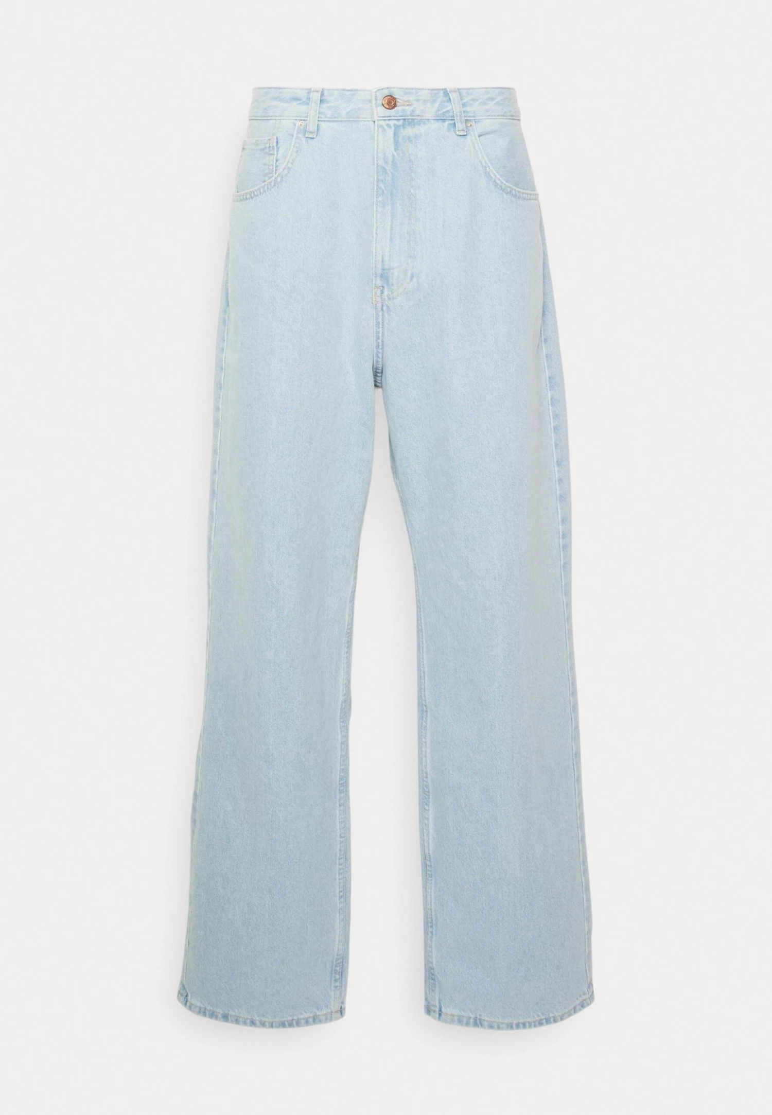 YOURTURN Baggy Jeans Unisex - Relaxed Fit Jeans - Light Blue Denim 4 YOURTURN Baggy Jeans Unisex - Relaxed Fit Jeans - Light Blue Denim - Image 4