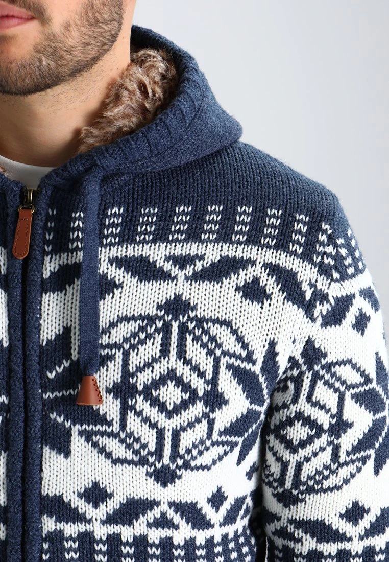 Pier One Cardigan - Blue Melange 4 Pier One Cardigan - Blue Melange - Image 4