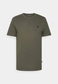 Pier One Unisex 5 Pack - Basic T-Shirt - White/Brown/Dark Blue -Fashion Clothing Store b7e09beb4f644943a45f210f6c79e412