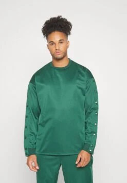 YOURTURN Unisex - Long Sleeved Top - Dark Green -Fashion Clothing Store b86c1b40ef744c01aa282409438137bc