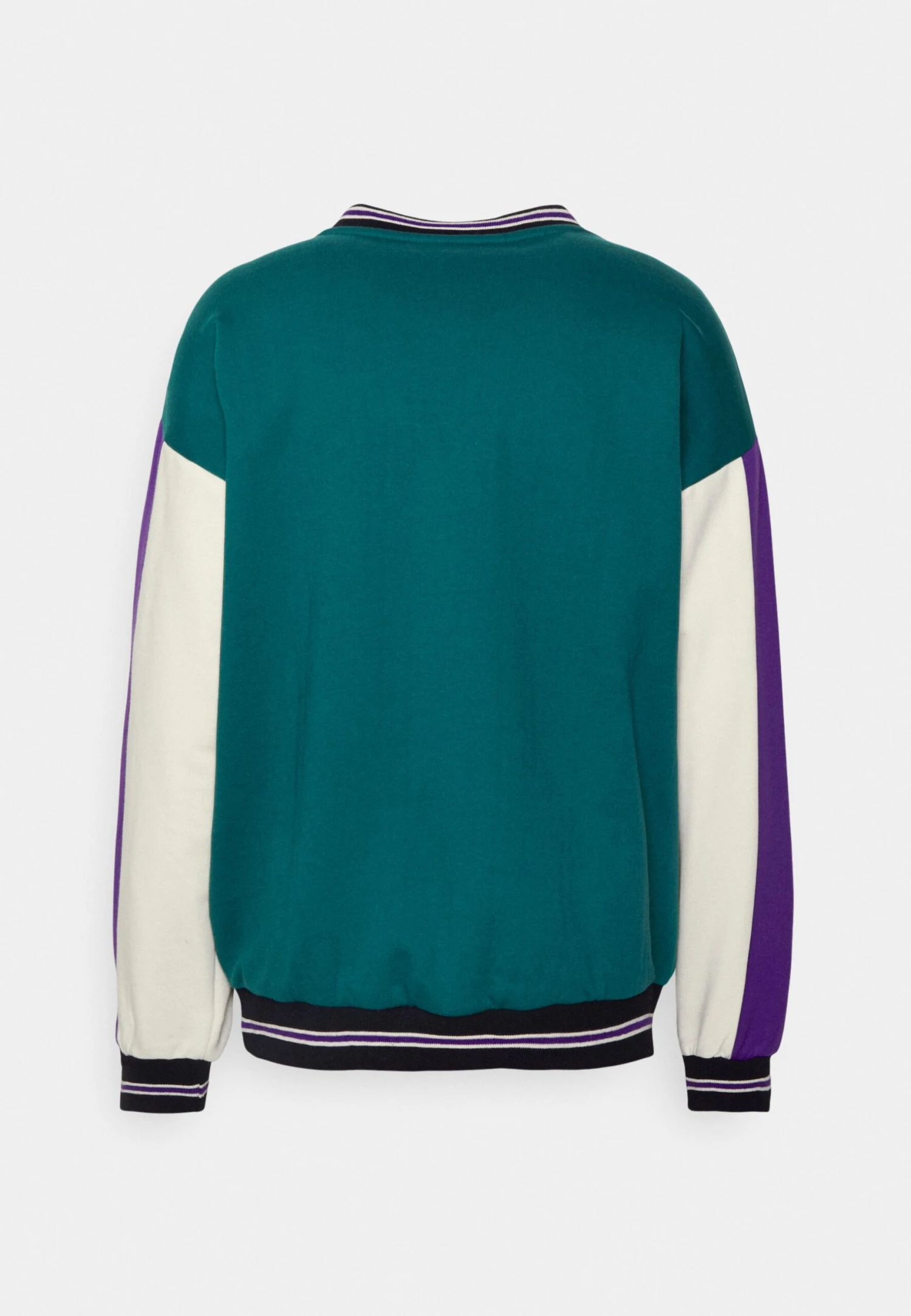 Kaotiko Crew Kasey - Sweatshirt - Ivory/Purple/Jade 2 Kaotiko Crew Kasey - Sweatshirt - Ivory/Purple/Jade - Image 2