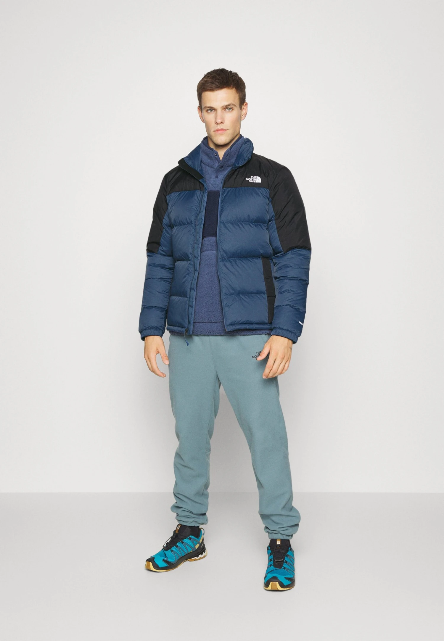 The North Face Diablo Jacket - Down Jacket - Shady Blue/Black 2 The North Face Diablo Jacket - Down Jacket - Shady Blue/Black - Image 2