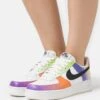 Nike Sportswear Air Force 1 - Trainers - Summit White/Black/Mandarin/Grape/Green/Citron Tint