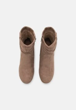 Anna Field Winter Boot - Wedge Ankle Boots - Taupe -Fashion Clothing Store c19865a230df4857a80dfad1dea5855a