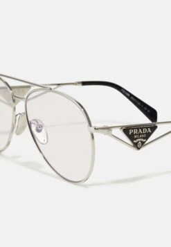 Prada Blue Light Glasses - Silver -Fashion Clothing Store c556d954da0d4ecea3046ee7aa9bcccc