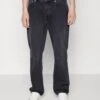 Steve Overdyed Black - Relaxed Fit Jeans - Overdyed Black